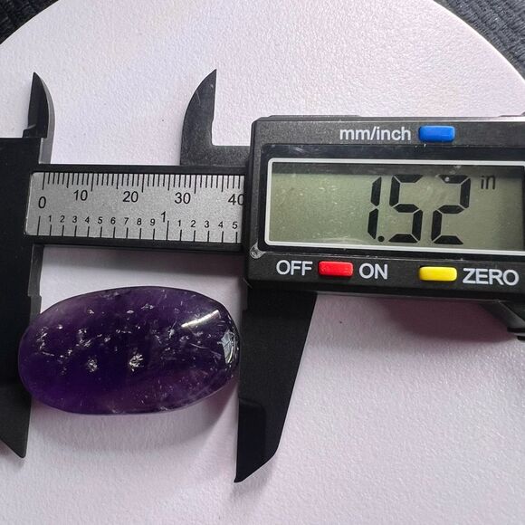 Amethyst Crystal Meditation Palmstone (1) - Picture 12 of 13